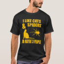 Suche nach lustige spinnen tshirts Katze
