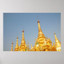 Suche nach shwedagon pagoda poster Pagode