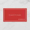 Suche nach einfache farbe visitenkarten Minimalistisch