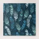 Suche nach federn puzzle Illustration