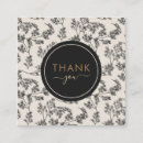 Suche nach vintage blüten visitenkarten Schwarz