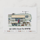 Suche nach vintager camper postkarten Camping