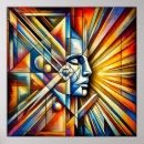 Suche nach abstrakte gesichter poster Modern