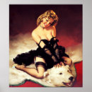 Suche nach pinup girl poster Vintag