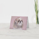 Suche nach shih tzu waren karten Welpe