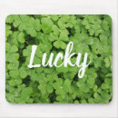 Suche nach klee mousepads Glück
