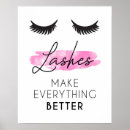 Suche nach wimpern poster Für sie
