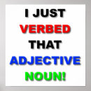 Suche nach verben poster Lustig