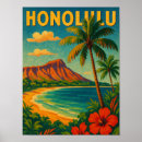 Suche nach honolulu poster Retro vintage