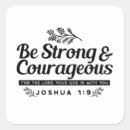 Suche nach mutig für sie aufkleber Joshua 1 9