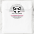 Suche nach rosa panda aufkleber Personalisiert