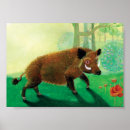 Suche nach der eber poster Wildschwein