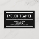 Suche nach englischlehrer visitenkarten Lehrbeauftragter