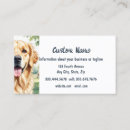 Suche nach golden retriever visitenkarten Retriefe