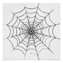Suche nach spinne kunst poster Schwarz