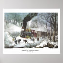 Suche nach amerikanische eisenbahn poster Schnee