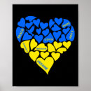 Suche nach gelbe herzen poster Ukrainischer stolz