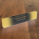 Suche nach die goldene namensplaketten Metallic