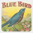 Suche nach blauer vogel aufkleber Blume