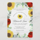 Suche nach sonnenblumen hochzeit einladungen Aquarell