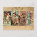 Suche nach art nouveau postkarten Alphonse mucha