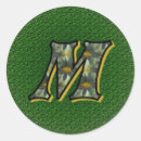 Suche nach monogramm m aufkleber Elegant