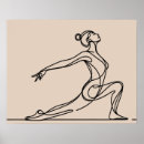 Suche nach yoga girl poster Illustration