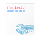 Suche nach restaurant notizblock Hummer