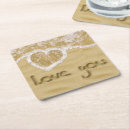 Suche nach herzform untersetzer Liebe