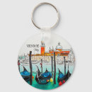 Suche nach venedig gondel schlüsselanhänger Aquarell