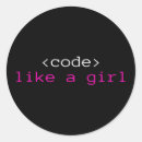 Suche nach programmierer aufkleber Code