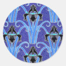 Suche nach iris blumen aufkleber Vintag