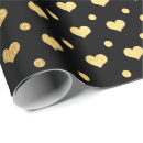 Suche nach schwarze tupfen geschenkpapier Gold