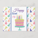 Suche nach sweet 16 karten Begrüßung