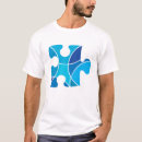Suche nach puzzlespielstück Blau