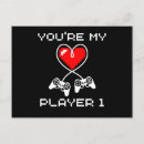 Suche nach video game horizontale postkarten Valentinstag