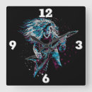 Suche nach rock wanduhren Gitarre
