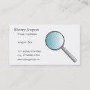 Suche nach private untersuchung visitenkarten Privatdetektiv