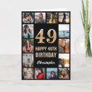 Suche nach 49 geburtstag karten Foto collage