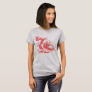 Suche nach roter drache tshirts Für sie