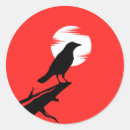 Suche nach rabe aufkleber Rot