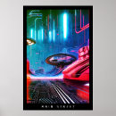 Suche nach retro futuristic poster Synthwave
