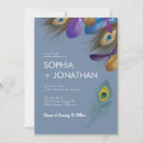 Suche nach peacock feather wedding einladungen Vogelvogel