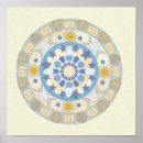 Suche nach blaue mandala poster Gelb
