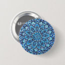 Suche nach blaue mandala buttons Mandalas