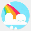Suche nach kawaii wolken regenbogen aufkleber Niedlich