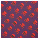 Suche nach knochen stoffe Totenkopf mit gekreuzter knochen