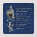 Suche nach peacock feather wedding einladungen Romantisch