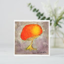 Suche nach orange pilz karten Aquarell