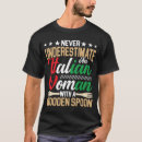 Suche nach italienische frau tshirts Holz